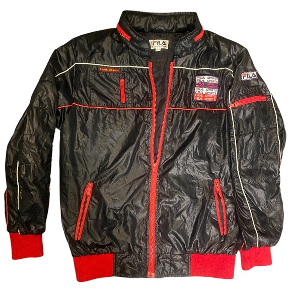 Vintage 1980’s Fila Windbreaker Jacket - Picture 1 of 7
